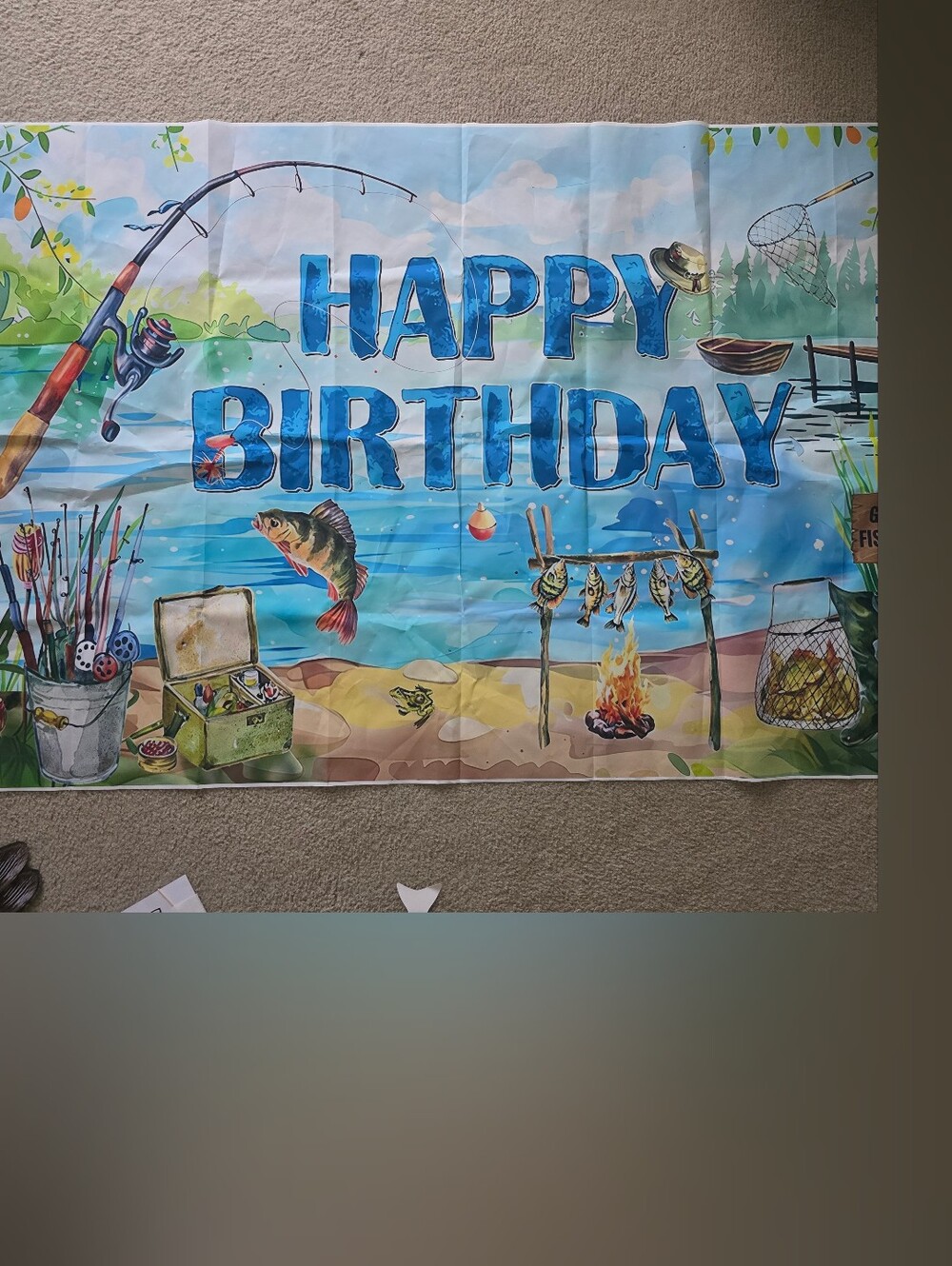 Fishing Birthday Theme Decorations